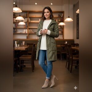 Michael Kors Beige Heeled Ankle Boots